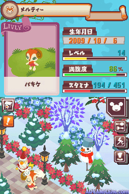 Livly Garden screenshot 2 for Nintendo DS